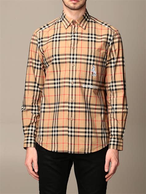 vintage burberry shirt mens|authentic vintage burberry.